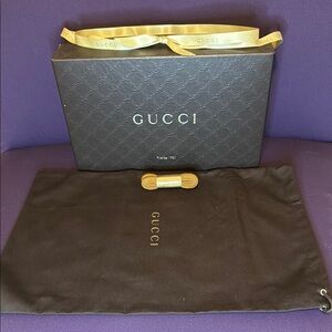 Gucci Gold Shoelaces